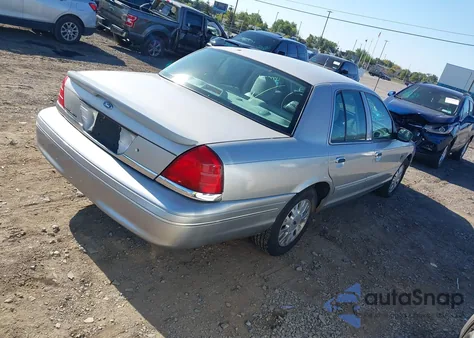 2004 Ford Crown Victoria Lx from USA, damaged, VIN 2FAFP74W54X129751